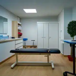 A physiotherapist clinic