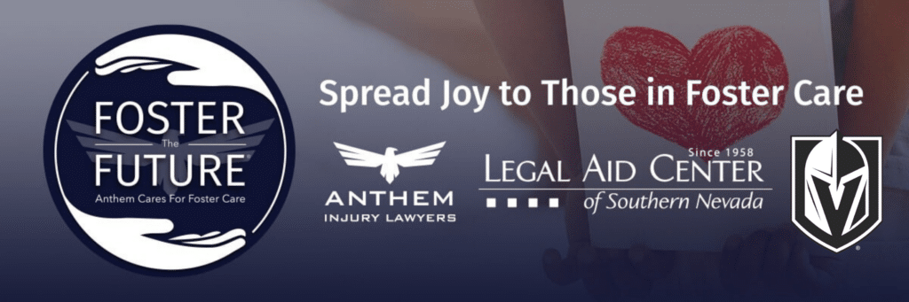 Foster the Future with Anthem Injury Lawyers, Legal Aid and the Golden Knights