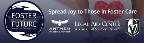 Foster the Future with Anthem Injury Lawyers, Legal Aid and the Golden Knights