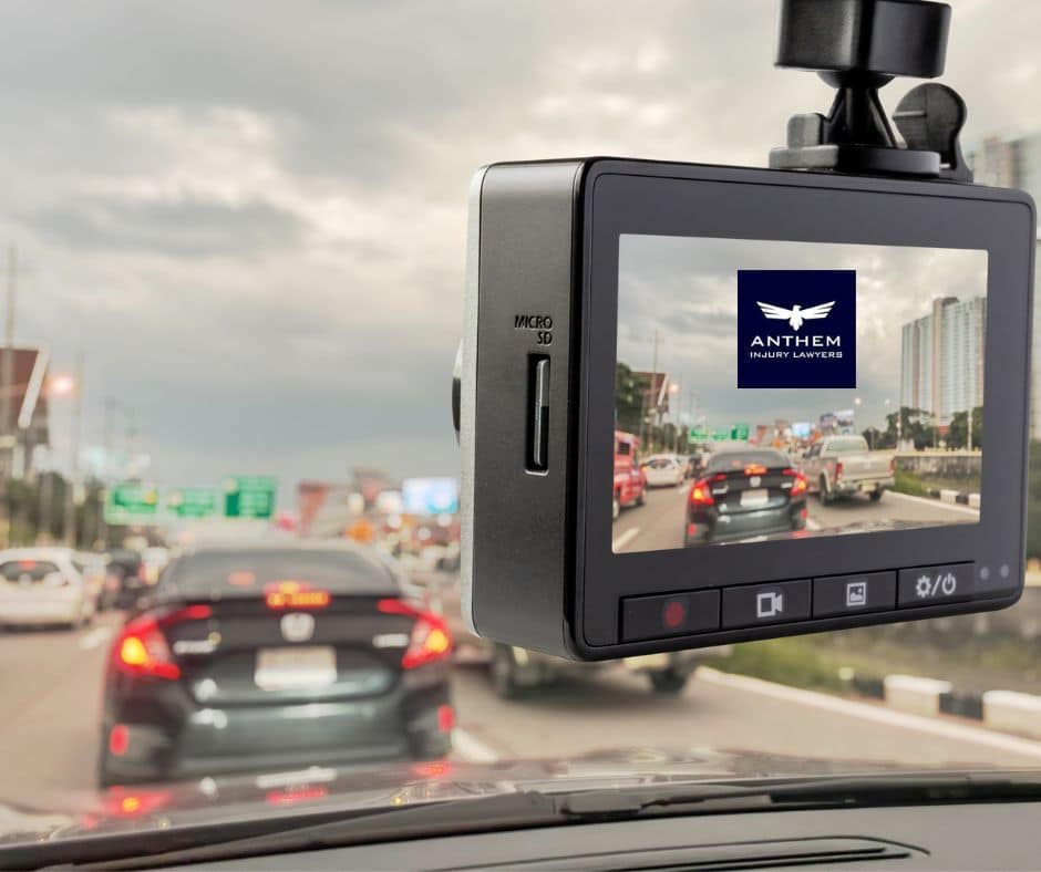 Anthem Injury Lawyers recommends that drivers in Las Vegas have a dashcam in case they are the victim in a car or truck accident.